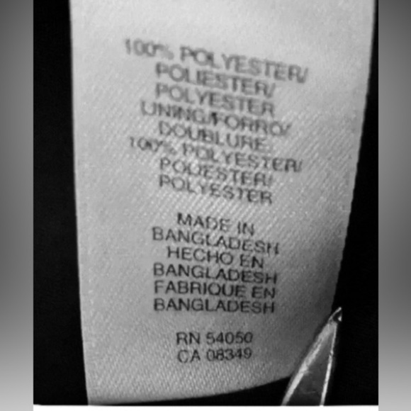 Jones Studio Black Classic Blazer Jacket Size 12 - Picture 5 of 6